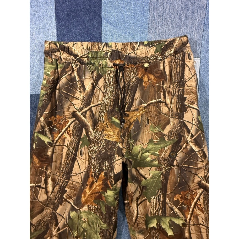 10X‎ Realtree Hardwoods Camo Pants Men's XL Regular Drawstring Waist Lined - Picture 3 of 11
